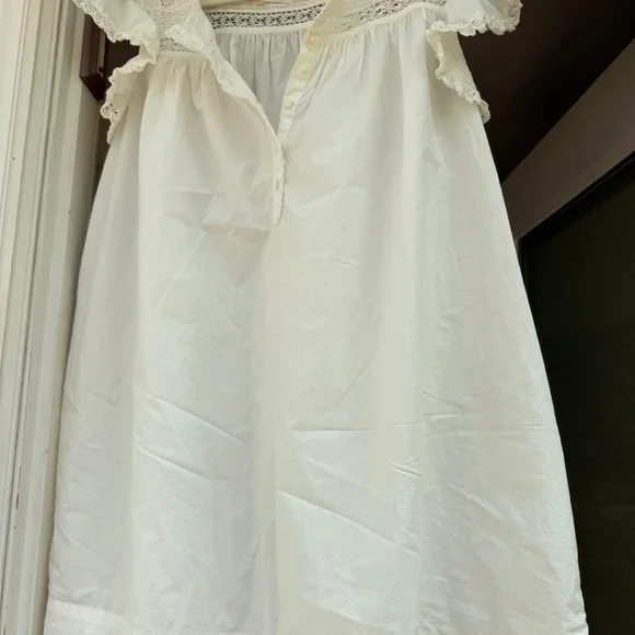 Doen Elena Mini Dress in salt EUC - Picture 2 of 4